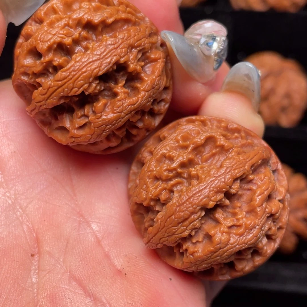 文玩核桃吊坠秦岭山脉核桃