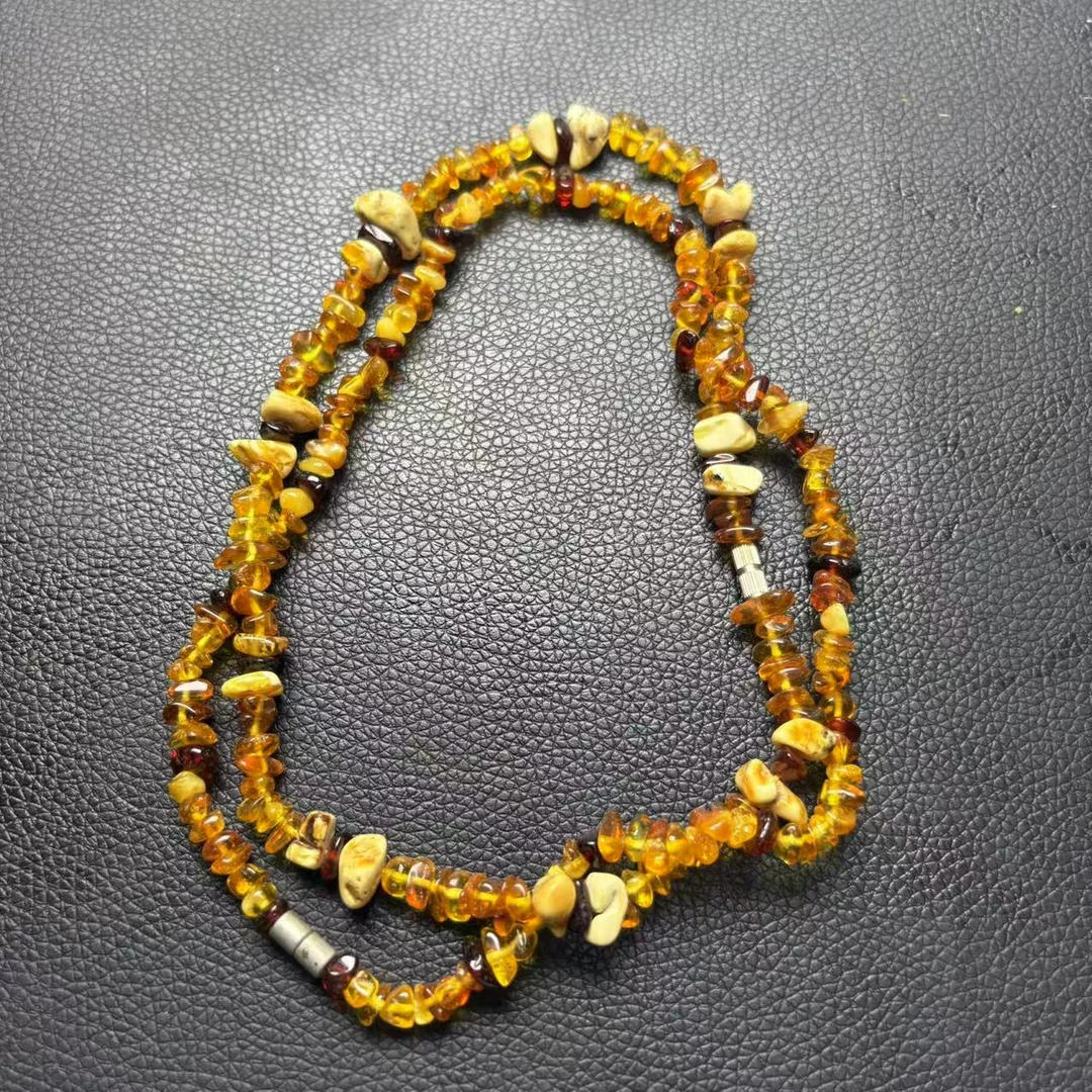 天然精美琥珀蜜蜡项链-k148-多样性发一