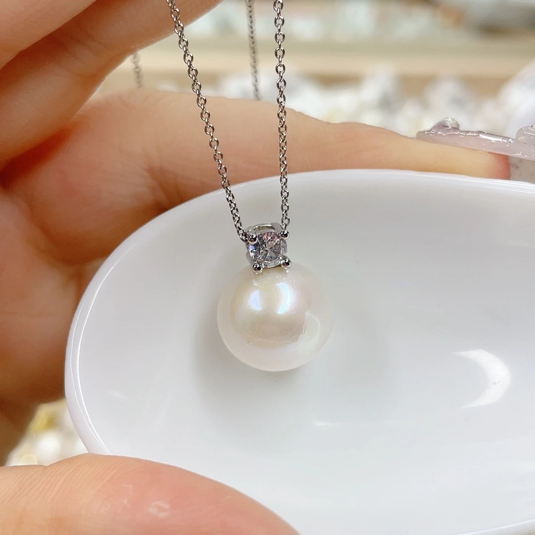 淡水珍珠合金吊坠(赠链)