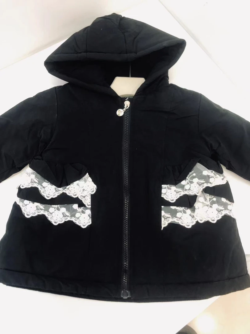 179小童花边加厚外套