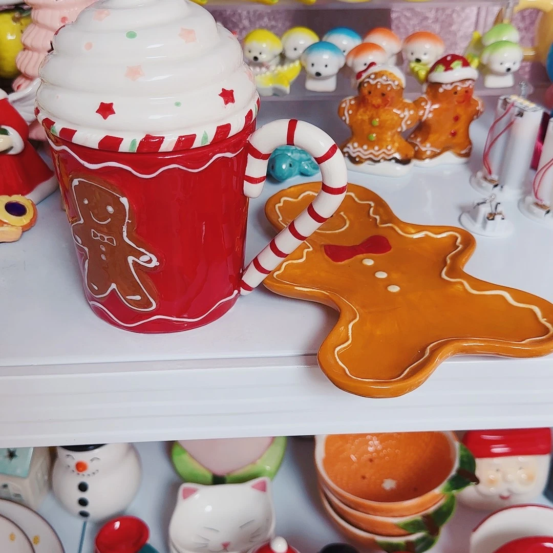 摆件默认微瑕陶瓷不退不换姜水杯盘子