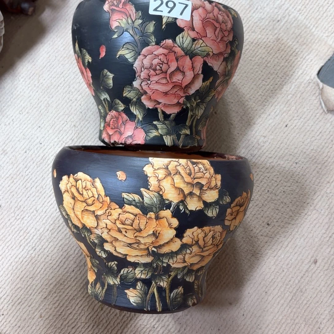 沐****紫砂花盆陶瓷多肉花盆精品