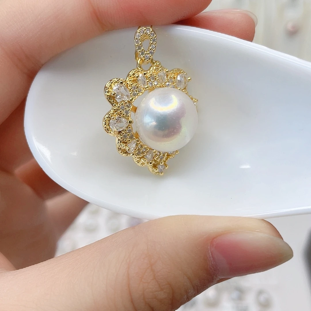 吊坠(赠链)合金淡水珍珠