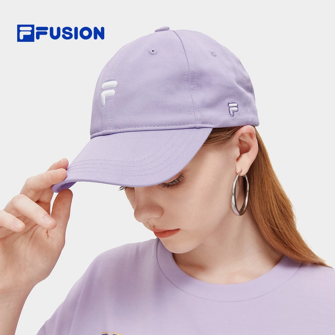 FILA FUSION潮牌情侣款潮流时尚球帽运动休闲遮阳帽T13U352201