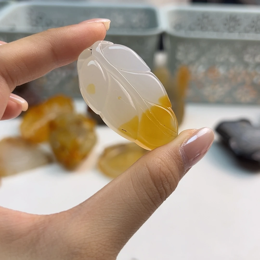 玛瑙/玉髓合金颈饰