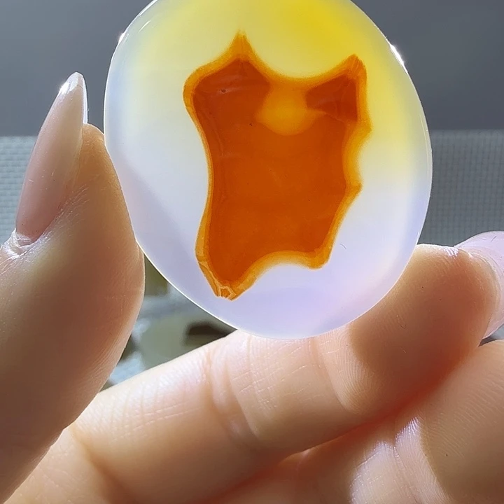 玛瑙/玉髓未镶嵌吊坠(不含链)42