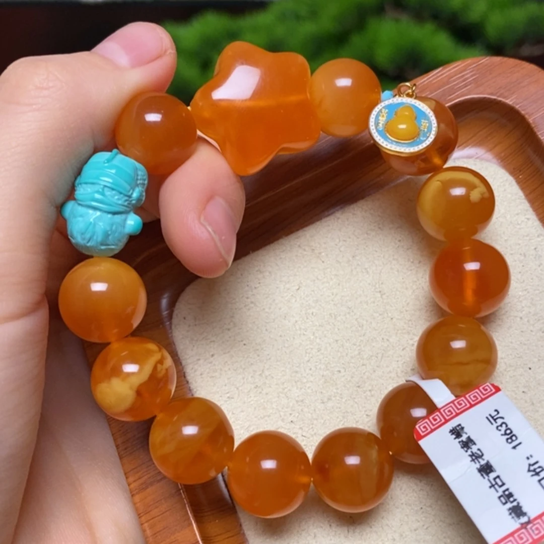 【闪购商品】手链蜜蜡未镶嵌手串