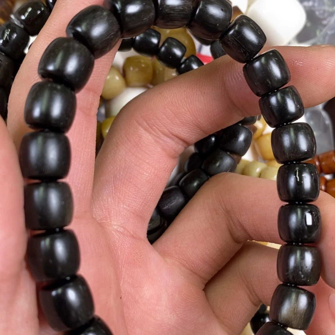 手串/手链驼骨0.9尺寸黑驴蹄,119