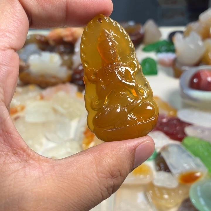 未镶嵌吊坠(不含链)玛瑙/玉髓