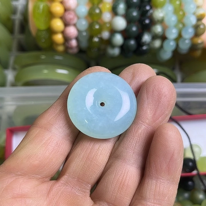 合金蛇纹石玉颈饰