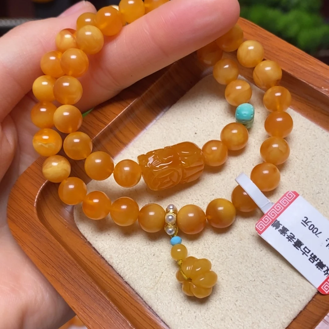 【闪购商品】手链蜜蜡未镶嵌手串