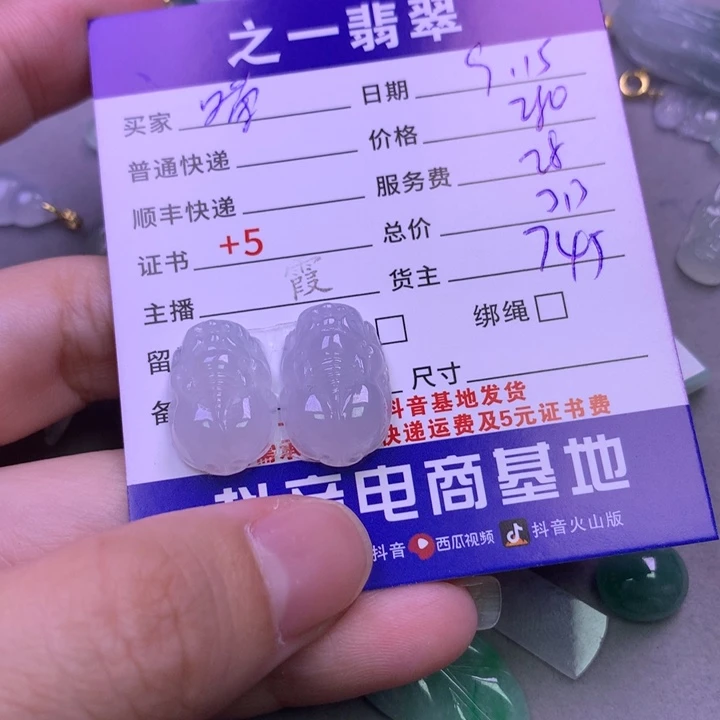 颈饰未镶嵌翡翠喵***宝