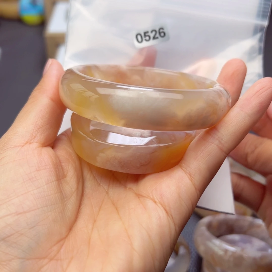 未镶嵌手镯玛瑙/玉髓敏
