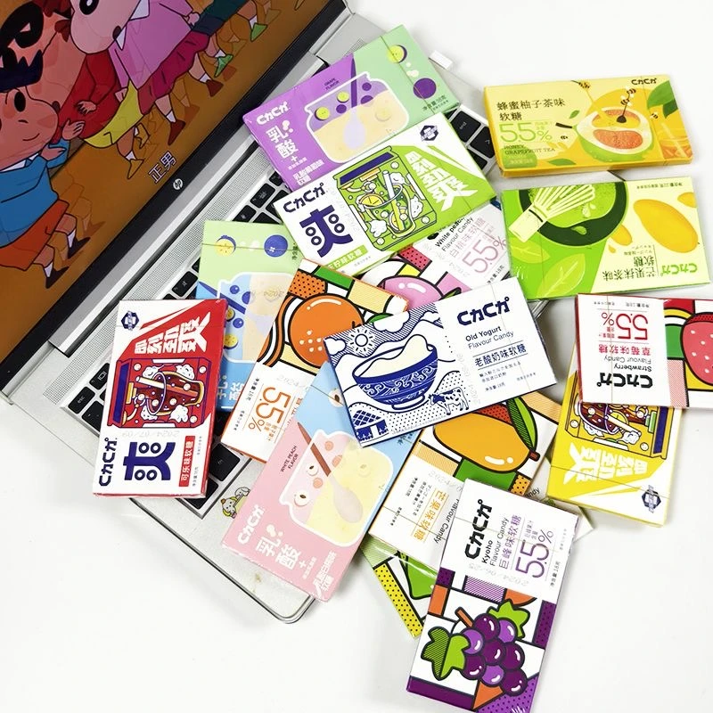 [对对碰]果汁瑞士软糖多口味好吃清新网红款