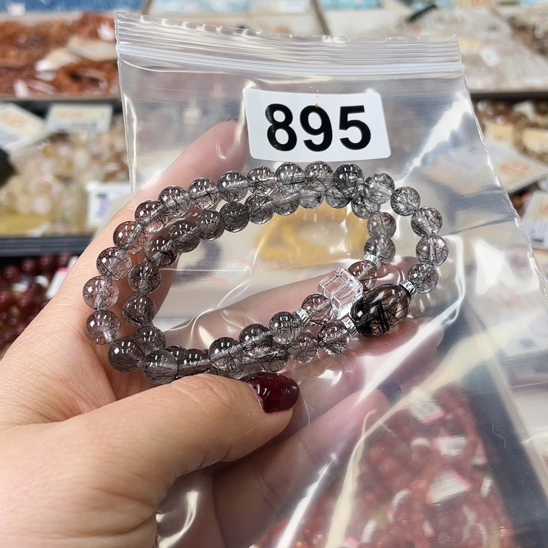 手串未镶嵌水晶手串895。