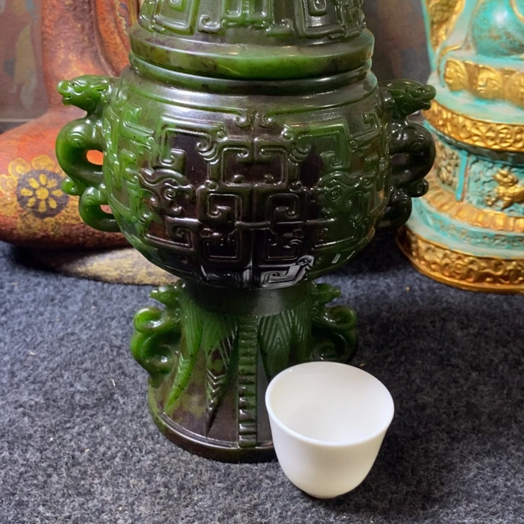 手***林瓷片精品美物大摆件
