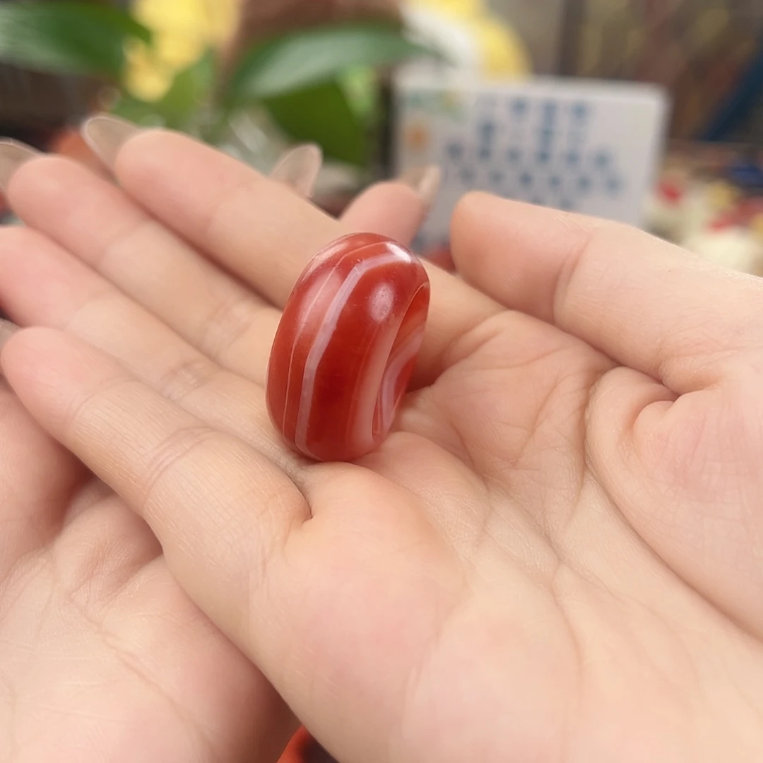 南红玛瑙未镶嵌吊坠