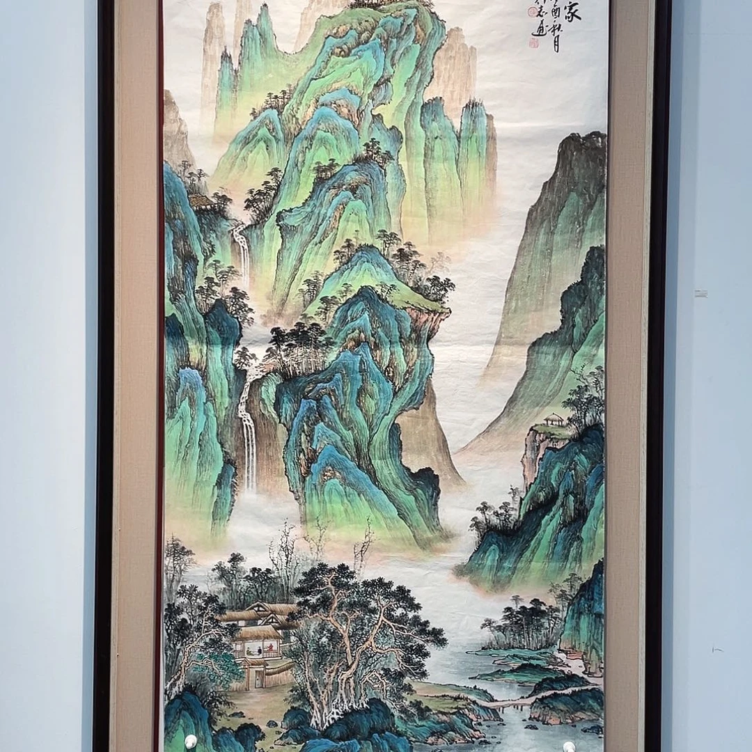 国画凌行志老师手绘精品国画