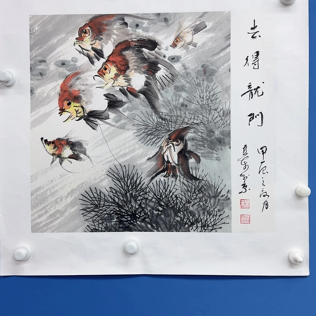 国画多次参加国内外大型展览交流