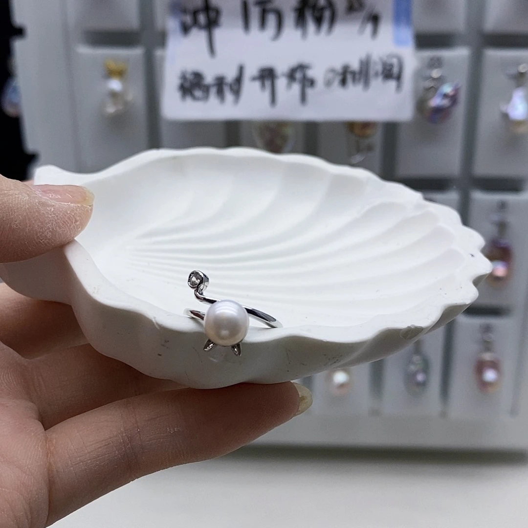 颈饰合金淡水珍珠