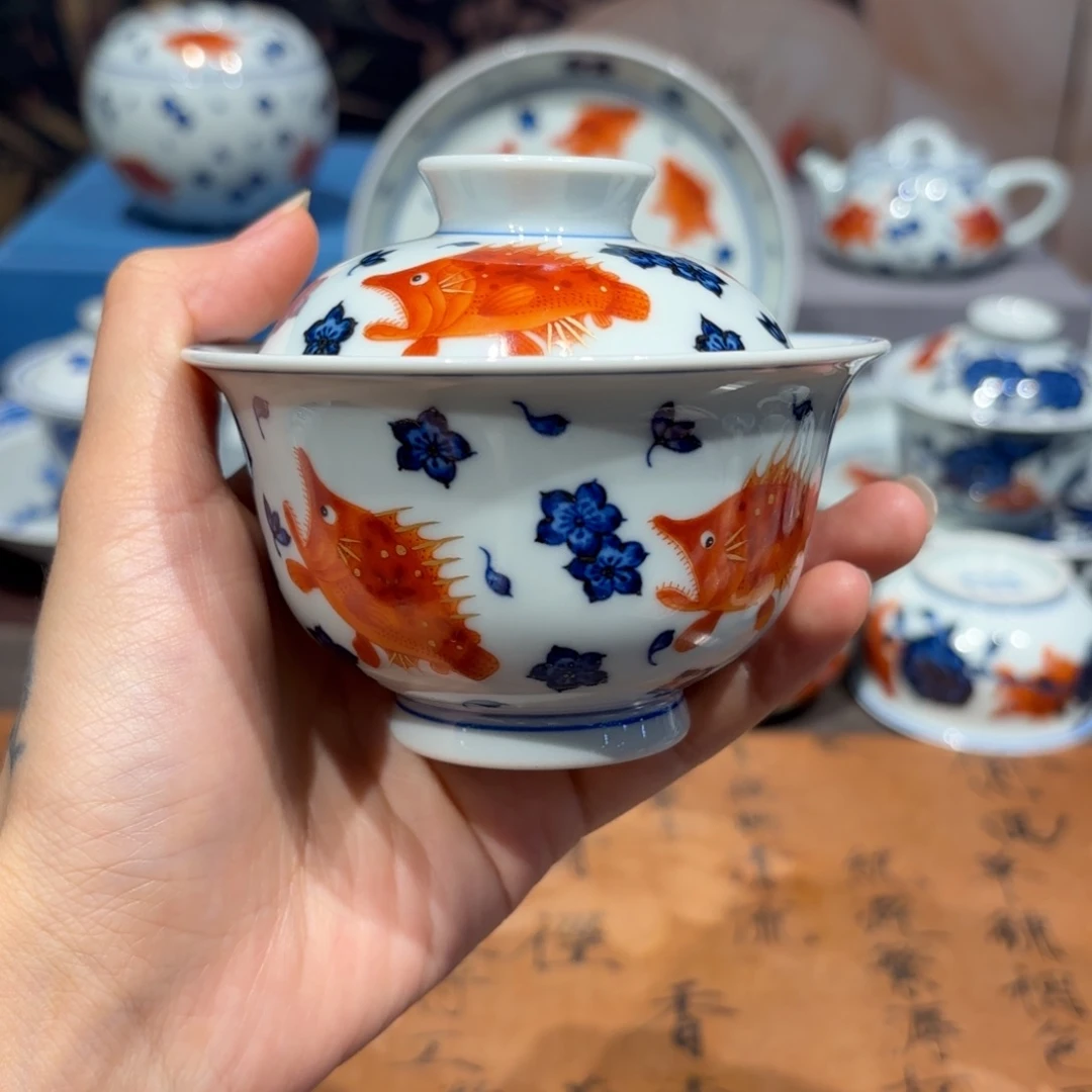 ****h手工手绘陶瓷茶具