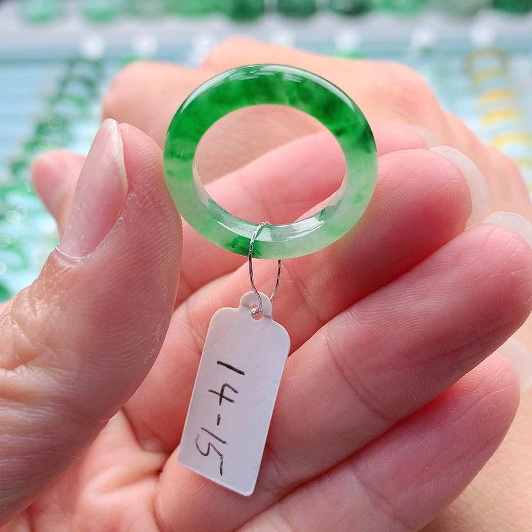 未镶嵌戒指翡翠A货缅甸翡翠