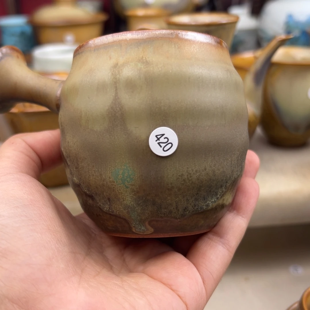 杯纯手工柴烧主人杯