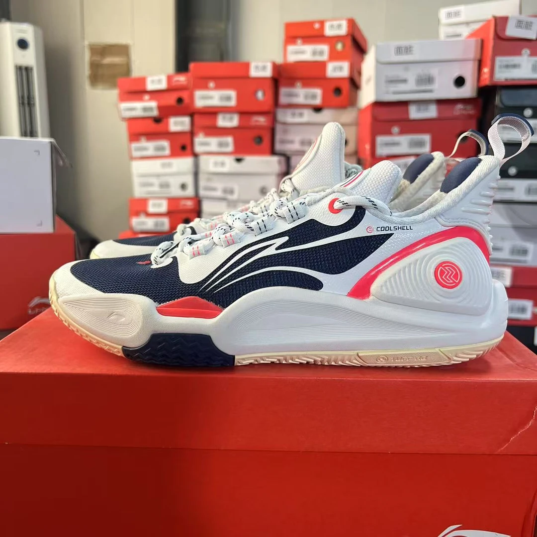 《B品以直播展示为准》发黄-李宁男子休闲运动跑鞋ABPT055-2