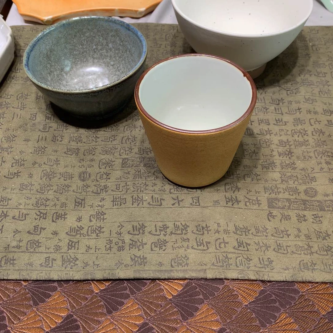 陶景德镇粗陶复古盘碗微瑕