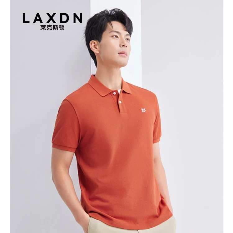 【久洗如新•透气有型】莱克斯顿2025夏新款纯棉慵懒风男士短袖百搭