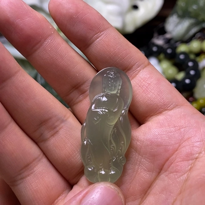 未镶嵌岫玉岫玉颈饰