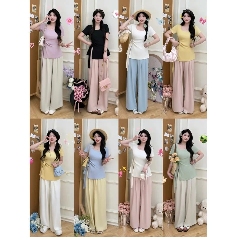 现货【小雨】欧若风胖MM大码新款时尚显瘦设计感小众上衣T恤04038D