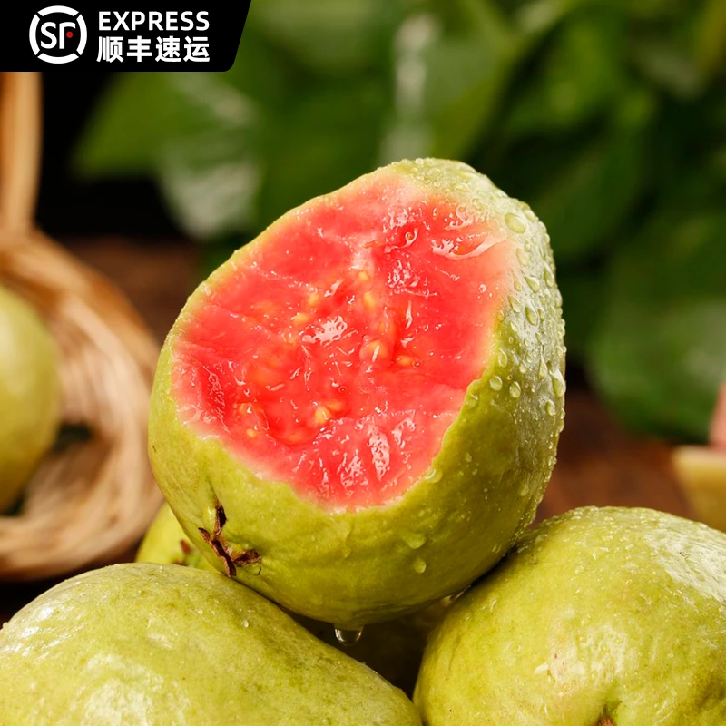 刘畊宏健康【顺丰包邮】红心芭乐奶油番石榴香甜软糯低糖新鲜水果