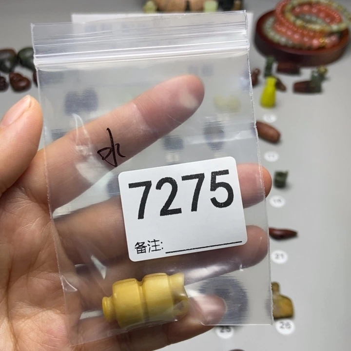 水****蛇纹石玉未镶嵌项链