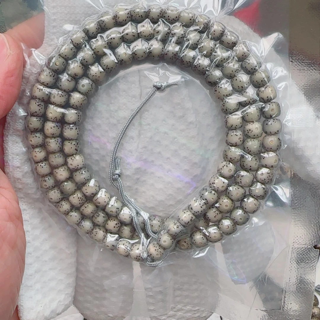 星月菩提手串果冻大眼睛针尖星108-7*6