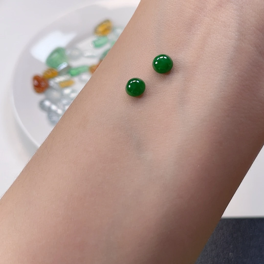 翡翠裸石纯天然A货缅甸翡翠