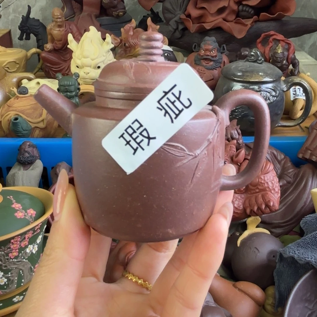 紫砂茶宠微瑕尾货听清再拍