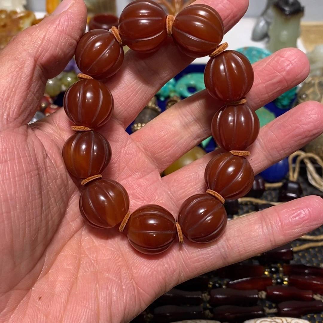 玛瑙/玉髓合金手链