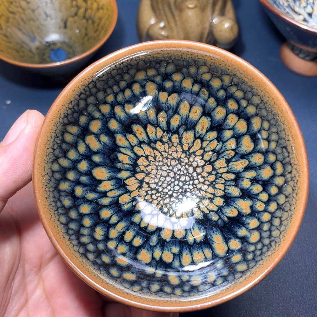 茶盏建盏手握泡茶主人杯