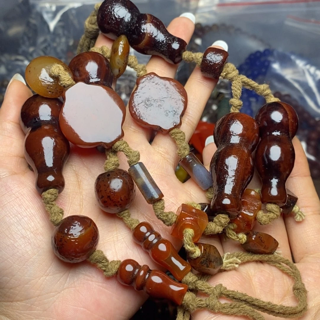 玛瑙/玉髓未镶嵌颈饰