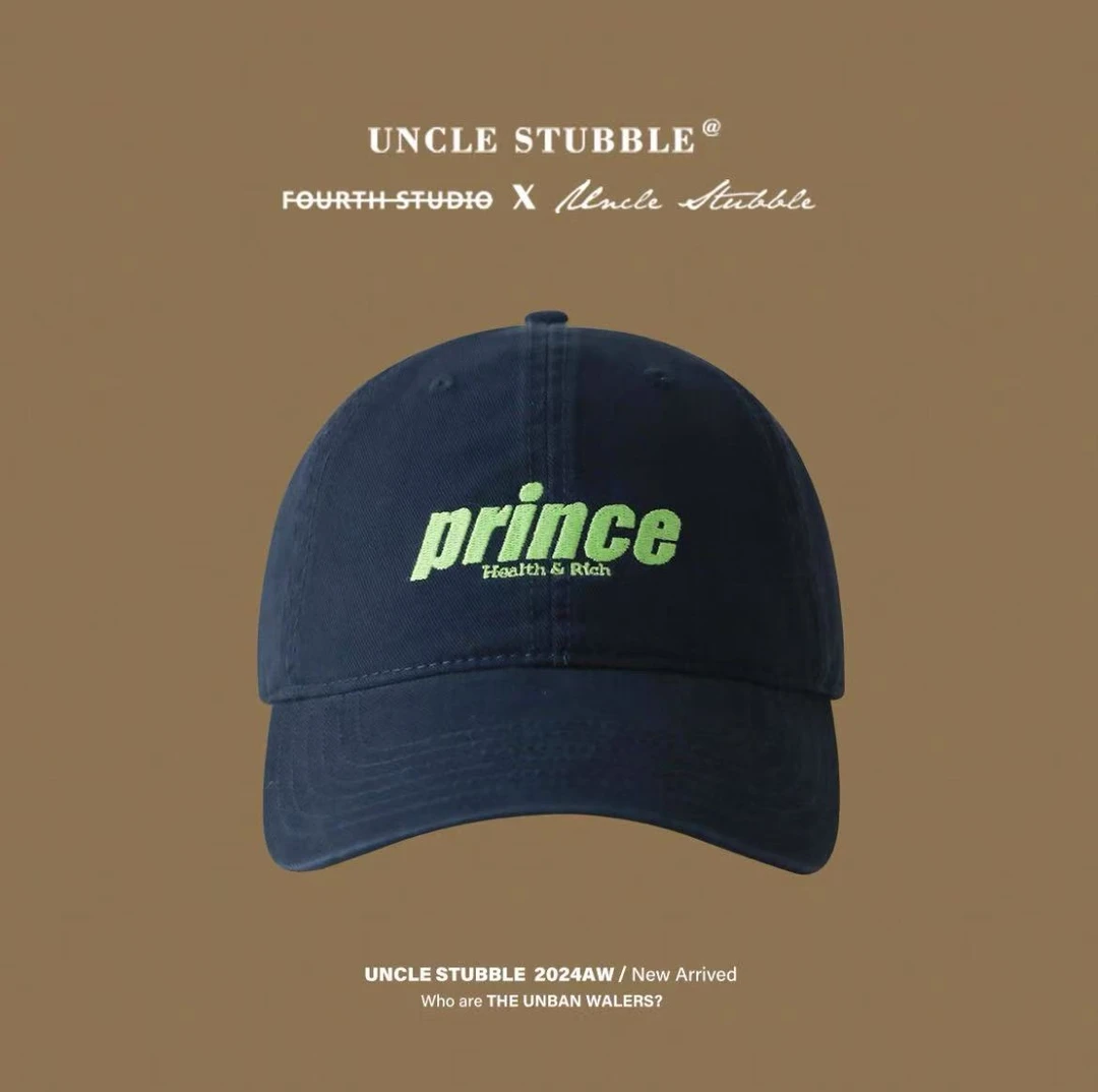 韩版街头潮牌棒球帽高品质纯棉鸭舌帽男女时尚百搭帽子宽檐显脸小