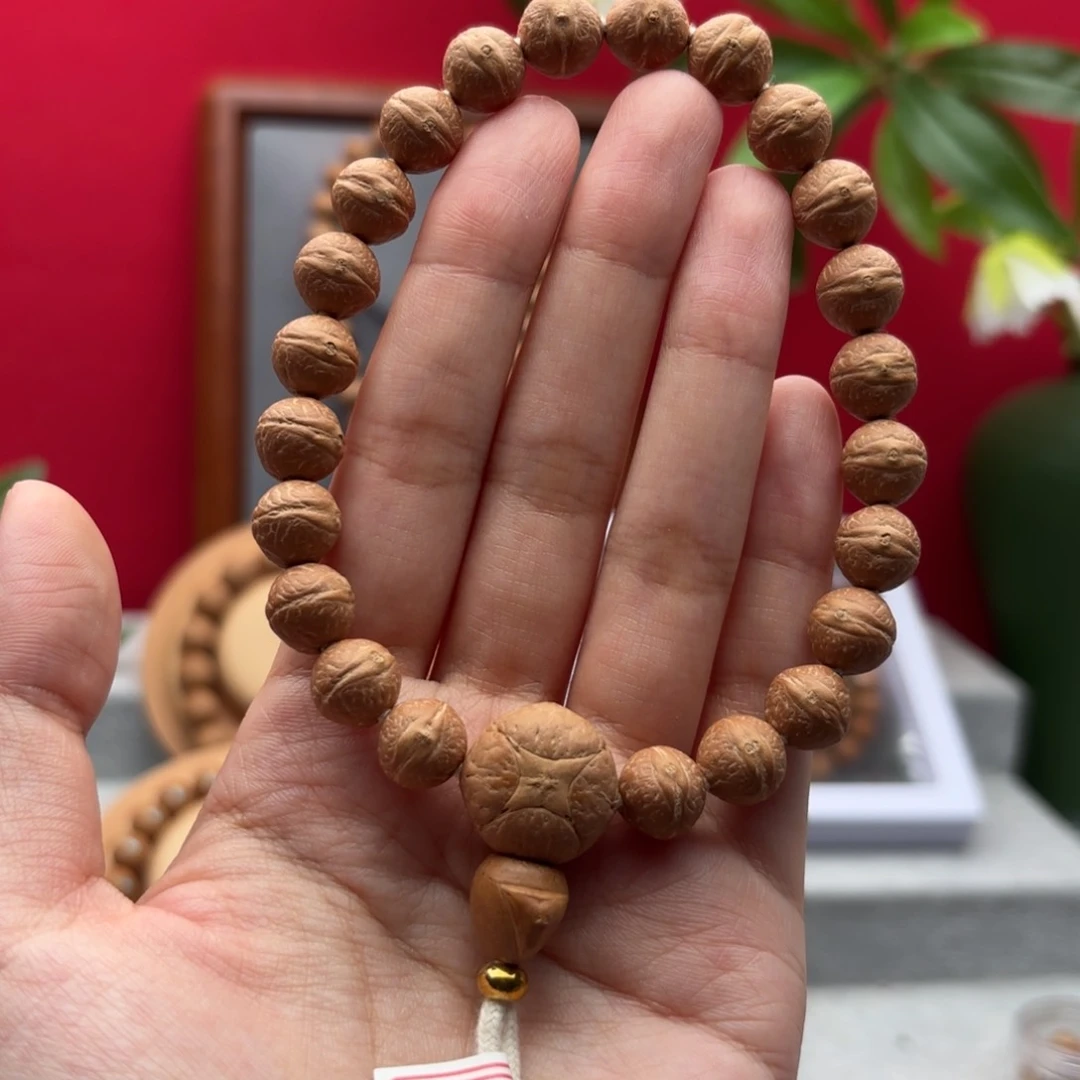 凤眼菩提手串10.5左右实心籽手串