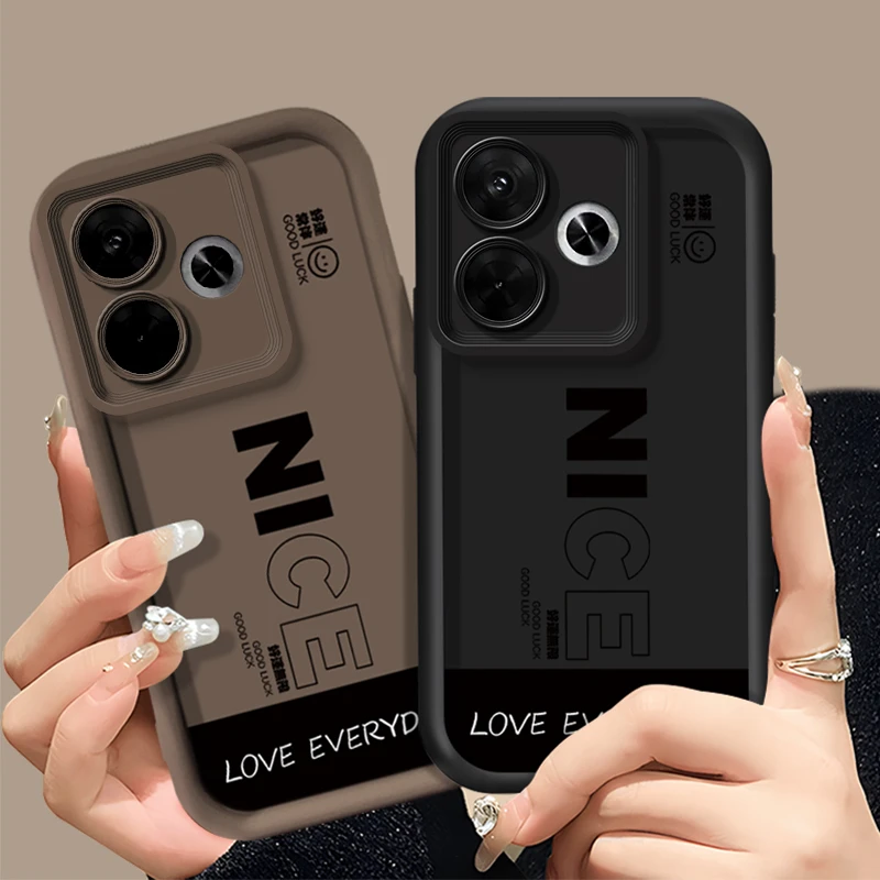 适用于【华为】荣耀X60i潮牌nice创意个性男女新款防摔手机壳