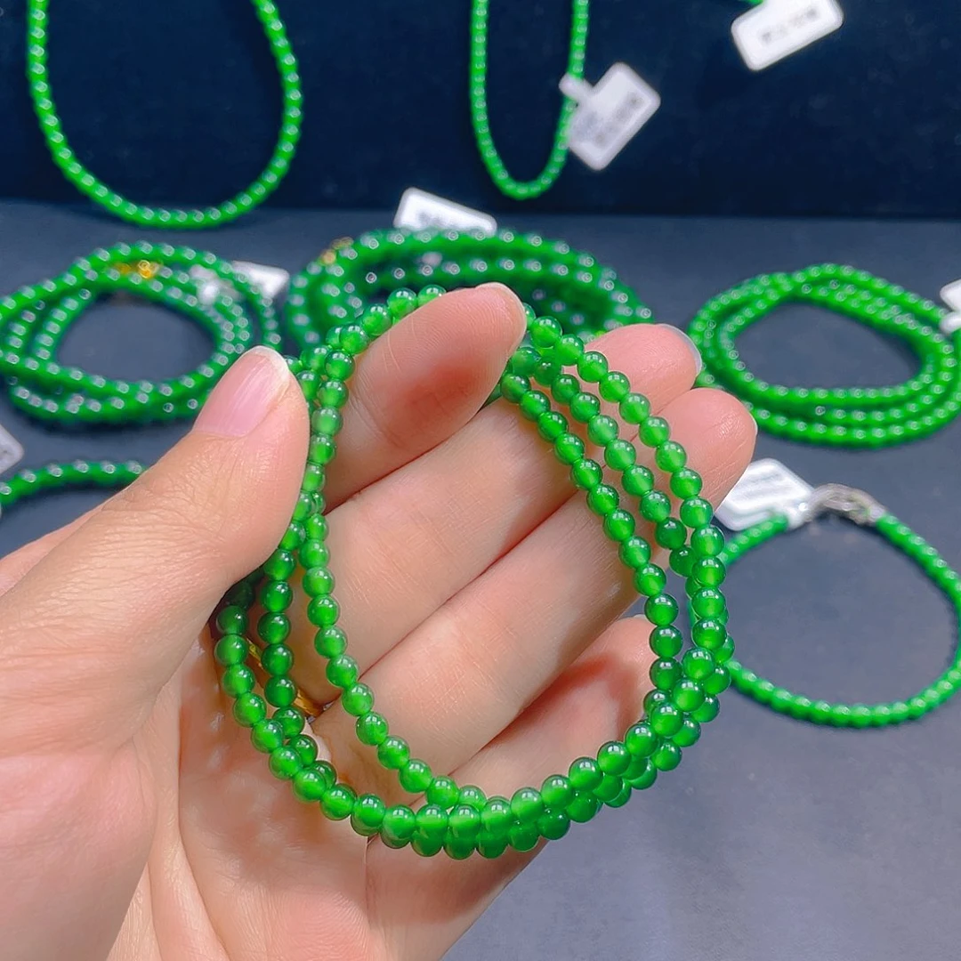 翡翠未镶嵌颈饰卡4