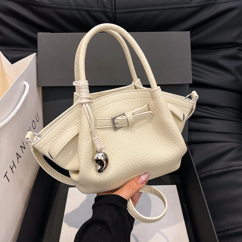 高级感小众包包女2025新款夏季超火手提菜篮包时尚百搭单肩斜挎包