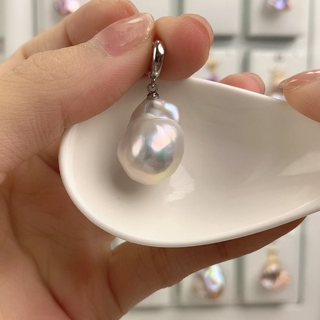 淡水珍珠颈饰合金