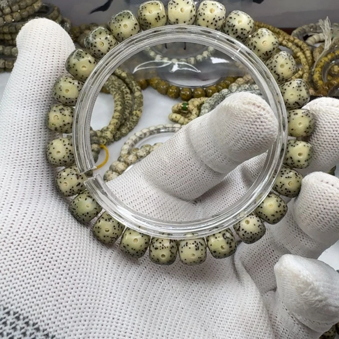 星月菩提手串9×8绿 858