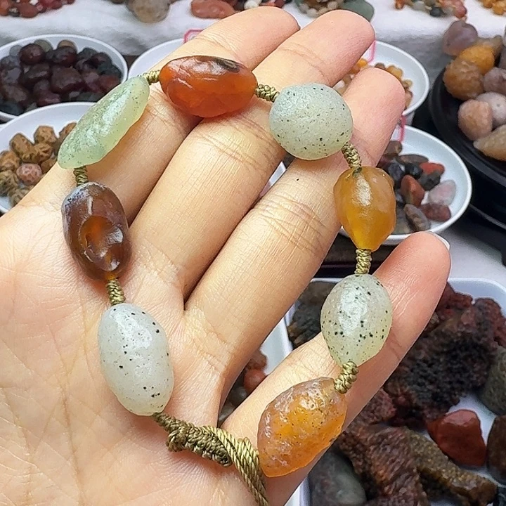 玛瑙/玉髓手链未镶嵌