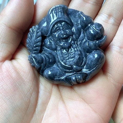 翡翠颈饰未镶嵌天然缅甸翡翠a货