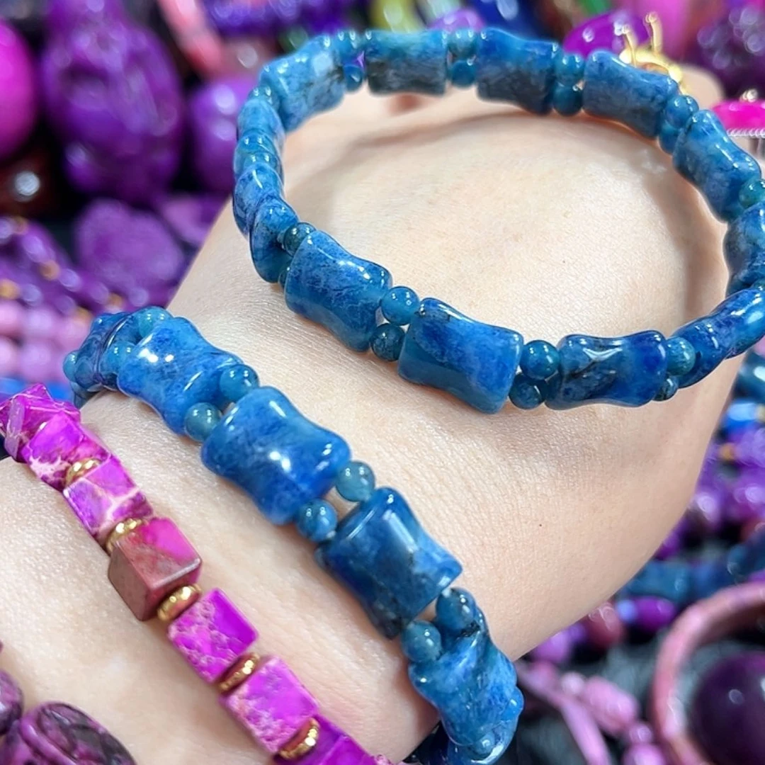 【闪购商品】琉璃配饰舒具石老油料54